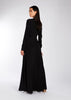 Shirted Maxi Black | Maxi Dresses | Aab Modest Wear