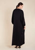 Plain Prayer Abaya Black