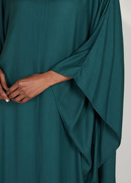 Hurra Abaya Emerald Green | Abayas | Aab Modest Wear