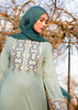 Mallard Green Chiffon Silk Hijab | Hijabs |  Aab Modest Wear