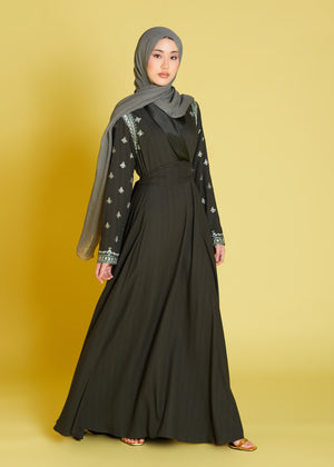 Verdant Abaya | Abayas | Aab Modest Wear