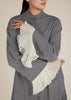 Ruffled Sleeve Maxi