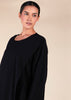 Crossover Abaya Black