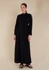 Side Tie Maxi Black - Final Sale