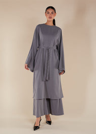 Simple Seam Midi Grey