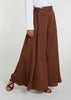 Full Flare Trousers Chocolate