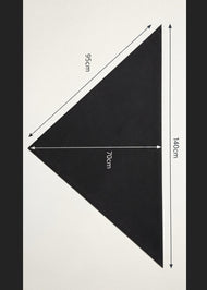 Premium Triangle Hijab Navy