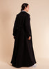 Tailored Long Coat Black