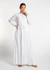 Tiered Maxi White