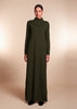 Turtle Neck Maxi Olive