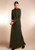 Turtle Neck Maxi Olive