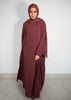 Open Abaya Tea Pink