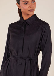 Jacquard Abaya Black - Final Sale