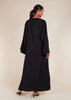 Simple Seam Abaya Black