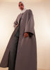 Modest Length Coat Grey