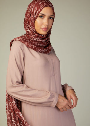 Rea Abaya Pink | Abayas | Aab Modest Wear