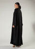Tassel Hem Open Abaya