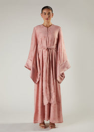 Pink Orient Abaya
