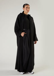 Loose Fit Hoody Abaya