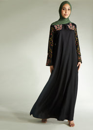 Pink Paisley Abaya | Abayas | Aab Modest Wear