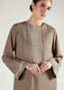 Herringbone Stitch Abaya