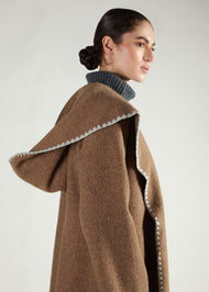 Tote Stitch Cover Up Camel