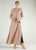 A Line Abaya Nude
