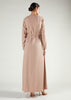 A Line Abaya Nude