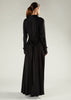Trench Abaya Black