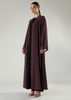 Vintage Rose Open Abaya