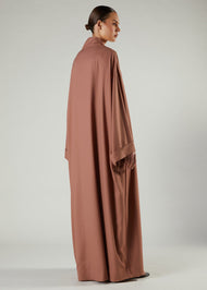 Mocha Open Abaya
