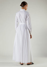 White Cotton Maxi