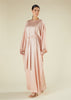 Blush Sateen Kaftan