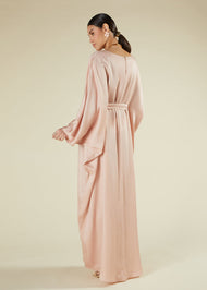 Blush Sateen Kaftan