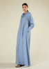 Oxford Blue Maxi Shirt