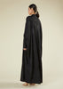 Black Magnolia Abaya