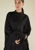 Black Magnolia Abaya