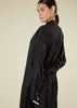 Black Magnolia Abaya