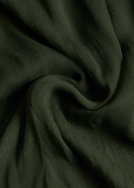 Darkest Green Chiffon Silk Hijab | Hijabs | Aab Modest Wear