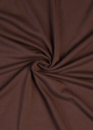 Premium Triangle Hijab Chocolate Brown