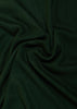 Dark Green Wool Modal Hijab