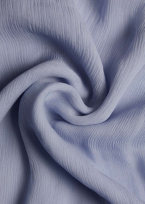 Zen Blue Chiffon Silk Hijab