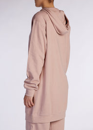 Cotton Cocoon Hoody Pink | Aab Modest Activewear