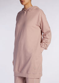 Cotton Cocoon Hoody Pink | Aab Modest Activewear