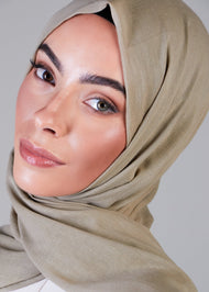 Smokey Taupe Organic Cotton Hijab | Organic Cotton Hijabs | Aab Modest Wear