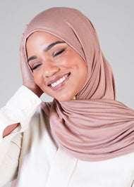 Nude Premium Jersey Hijab | Premium Jersey Hijabs | Aab Modest Wear
