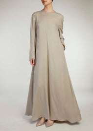 Long Line Abaya Grey | Abayas | Aab Modest Wear